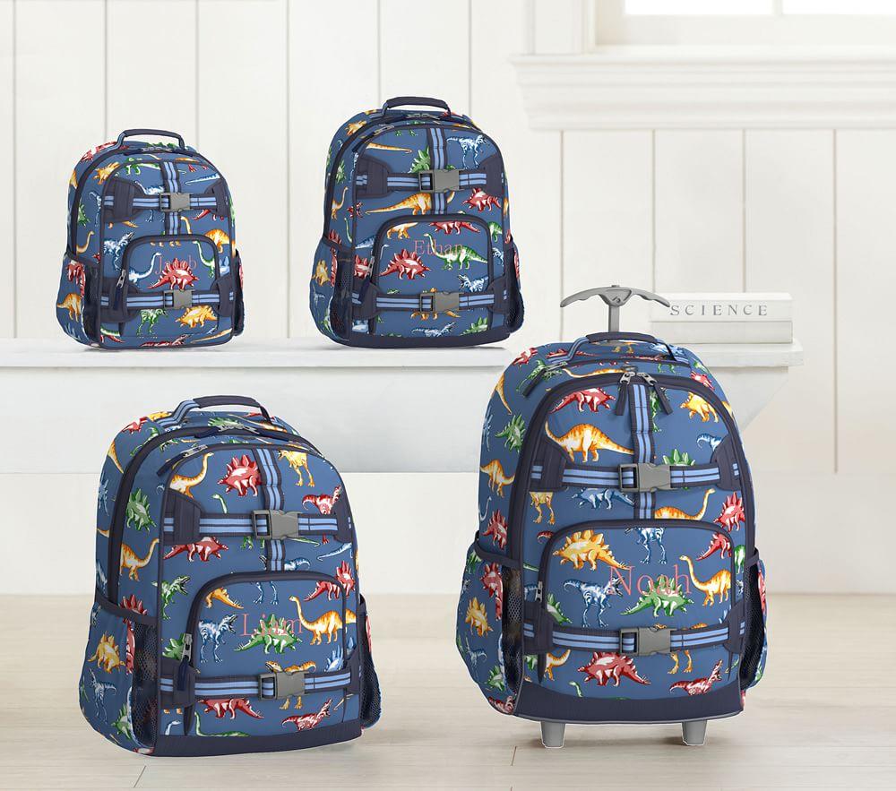 Mackenzie Blue Multi Dinos Backpack